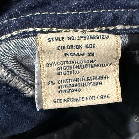 Miss Me Bootcut Jeans Women's 32 Y2K Designer Mid Rise Cropped Denim - Picture 5 of 6